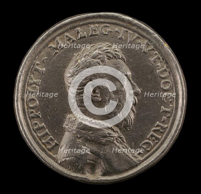 Ippolito Malaguzzi of Reggio Emilia, died 1596, Jurist, 1554. Creator: Pastorino Pastorini.