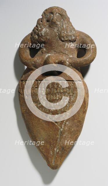 Female Figurine, New Kingdom, 1550 - 1070 BCE. Creator: Unknown.