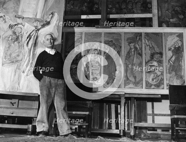 Emmanuel Mane-Katz (1894-1962), French painter. Artist: Unknown