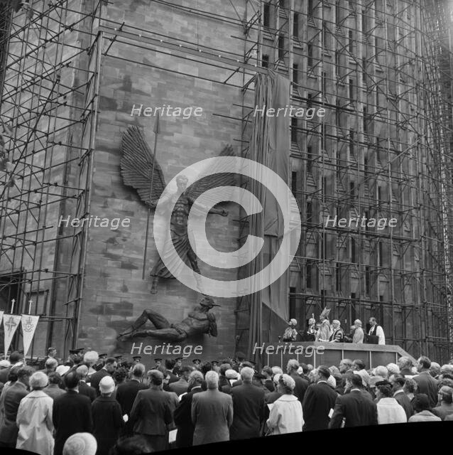 Coventry Cathedral, Priory Street, Coventry, 24/06/1960. Creator: John Laing plc.