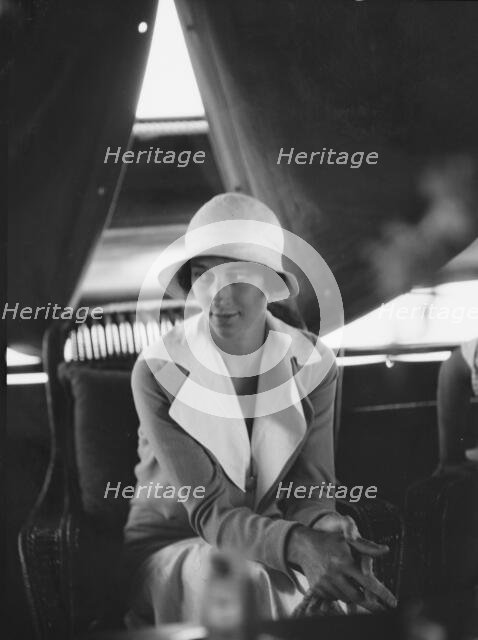 Atterbury, Mrs., portrait photograph, 1931 Creator: Arnold Genthe.
