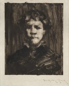 Head of a Boy. Creator: William Merritt Chase (American, 1849-1916).