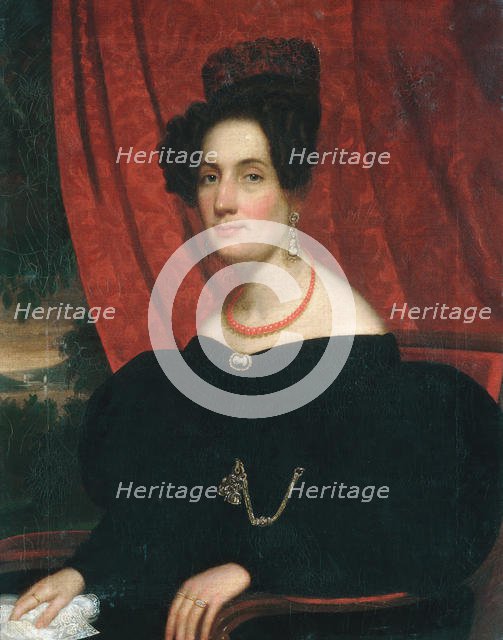 Mary Ann Garrits, 1834. Creator: Frederick R. Spencer.