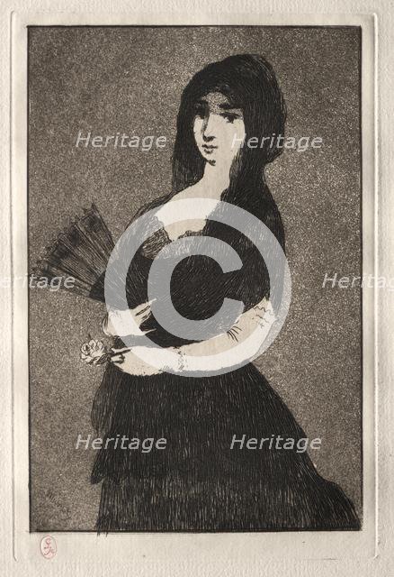 Exotic Flower (Fleur exotique). Creator: Edouard Manet (French, 1832-1883).