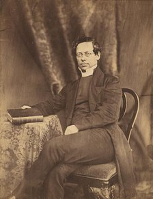 Reverend H. Wright, Principal Chaplain to the Forces., 1855. Creator: Roger Fenton.