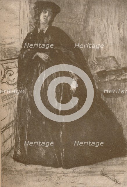 'Finette', 1859, (1904). Artist: James Abbott McNeill Whistler.