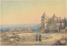 Church of Santa Barbara, late 19th century. Creator: Unknown.