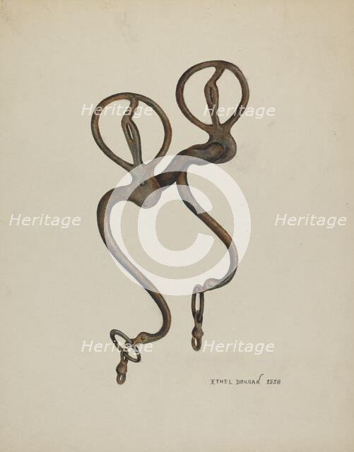 Iron Bit, 1938. Creator: Ethel Dougan.