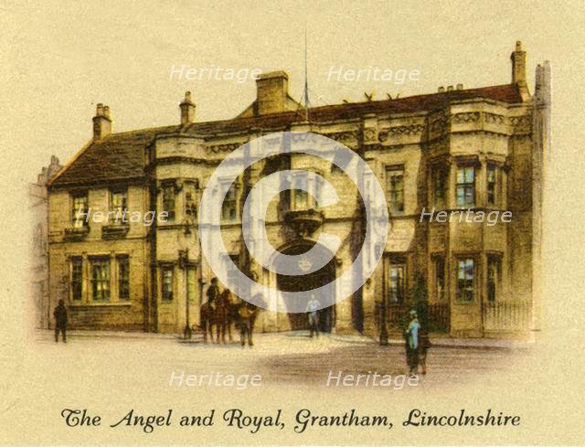 'The Angel and Royal, Grantham, Lincolnshire', 1936. Creator: Unknown.