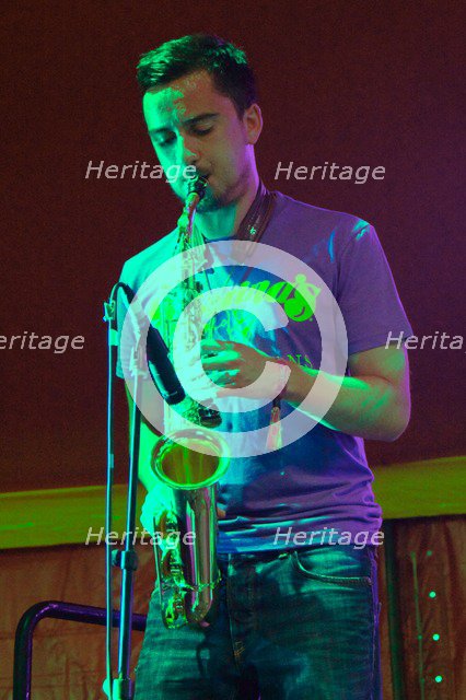 Rich Muscat, Love Supreme Jazz Festival, Glynde Place, East Sussex, 2015. Artist: Brian O'Connor.