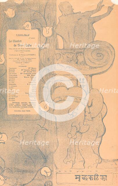 Le Chariot de terre cuite, 1895. Creator: Henri de Toulouse-Lautrec.