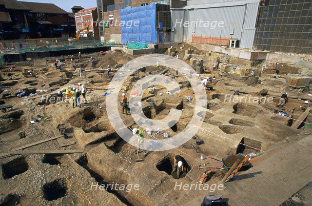 Shot of the Big Dig. Artist: Unknown