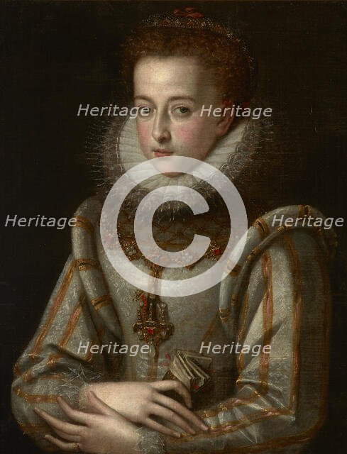 Portrait of a Young Woman, c1600. Creator: Unknown.