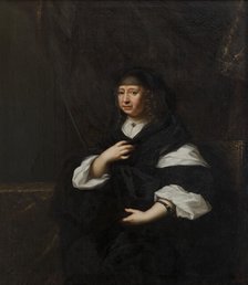 Maria Elisabet, 1610-1684, Princess of Saxony, Duchess of Holstein-Gottorp, 17th century. Creator: David Klocker Ehrenstrahl.