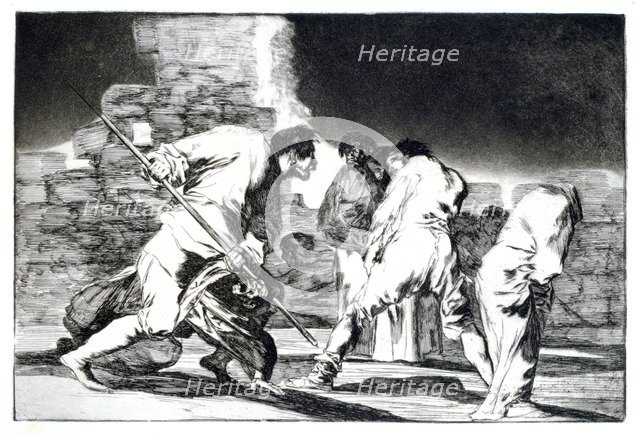 'Riddle of Fury', 1819-1823. Artist: Francisco Goya