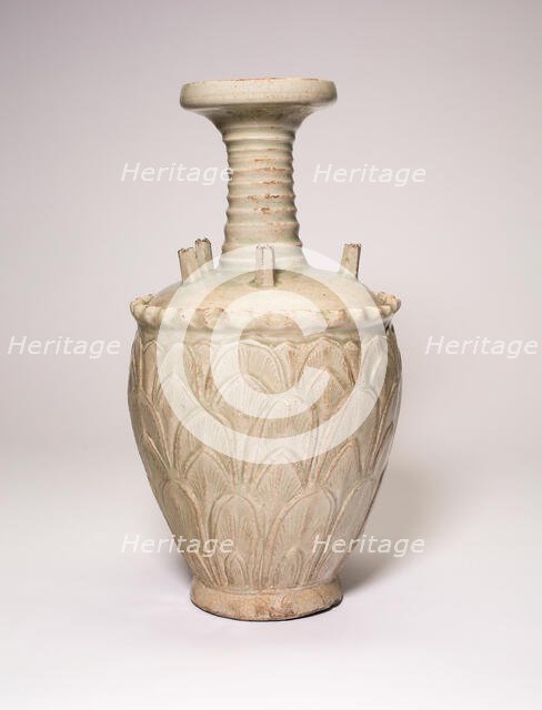 Vase with Cup-Shaped Mouth and Five Spouts..., Northern Song dynasty, late 10th/early 11th century. Creator: Unknown.