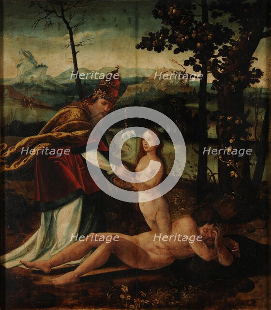 The Creation of Eve, ca 1530. Creator: Anonymous.