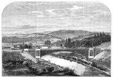 The Albert Edward Bridge of the Coalbrookdale Railway over the Severn, 1864. Creator: Unknown.
