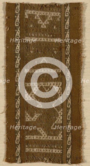 Fragment, Peru, A.D. 1000/1476. Creator: Unknown.