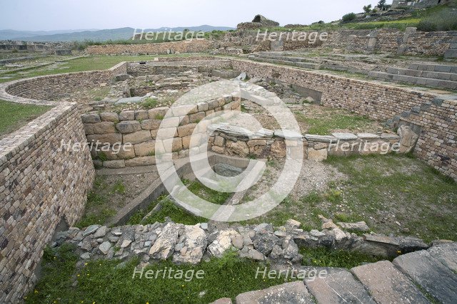 The forum at Chemtou, Tunisia. Artist: Samuel Magal
