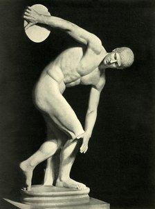 The Discobolus of Myron, 1908. Creator: Unknown.