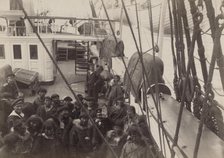 Chukchi Aboard a Clipper Ship, 1889. Creator: Unknown.