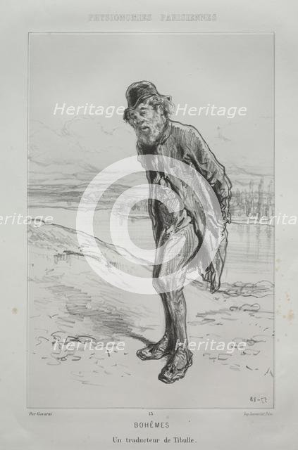 Bohèmes. Creator: Paul Gavarni (French, 1804-1866).