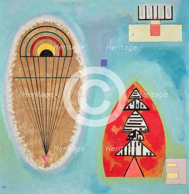 Cold, 1929. Creator: Kandinsky, Wassily Vasilyevich (1866-1944).