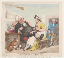 The Crowe & The Pigeon, October 1, 1799., October 1, 1799. Creator: Thomas Rowlandson.