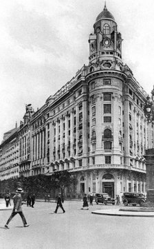 Diagonal Norte, Avenida Roque Saenz Pena, Buenos Aires, Argentina, c1920s. Artist: Unknown