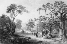 'Entrance to the Keree Pass', 1845. Creator: Unknown.