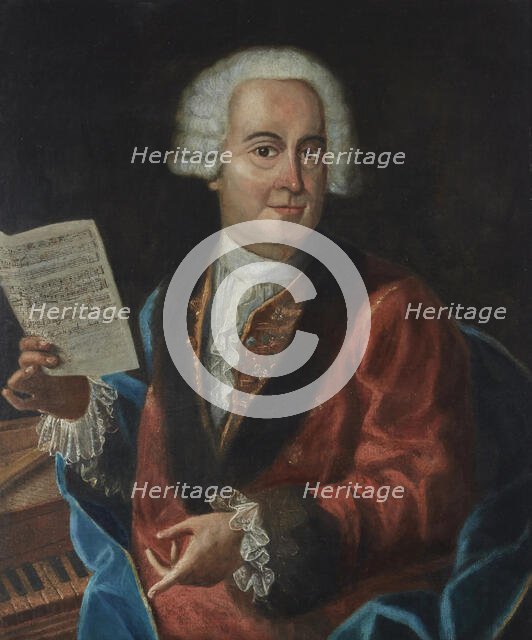 Portrait of the singer Gregorio Lorenzo Babbi (1708-1768). Creator: Anonymous.