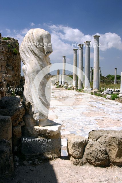 The gymnasium, Salamis, North Cyprus.