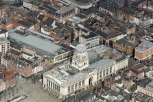 Council House, offices and shopping arcade, City of Nottingham, 2021. Creator: Damian Grady.