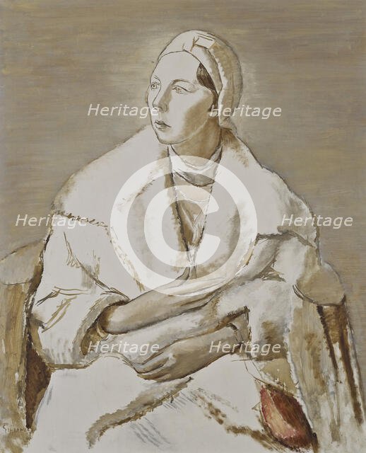 Sigrid Hjertén, 1931. Creator: Isaac Grünewald.
