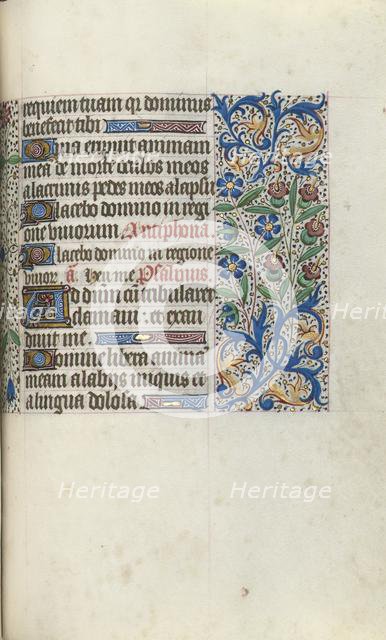Book of Hours (Use of Rouen): fol. 104r, c. 1470. Creator: Master of the Geneva Latini (French, active Rouen, 1460-80).