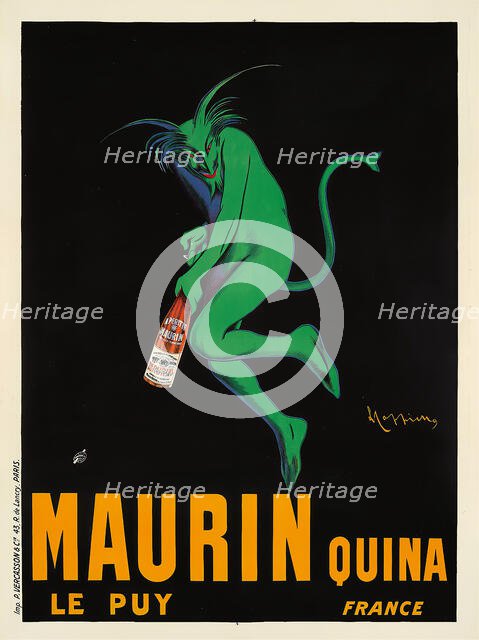 Maurin Quina, 1906. Creator: Cappiello, Leonetto (1875-1942).