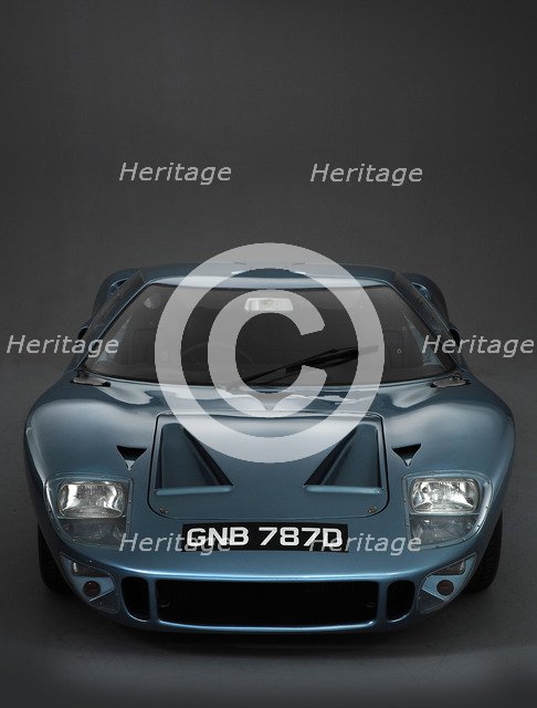 1966 Ford GT40 Artist: Unknown.