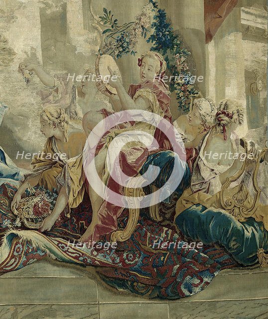 Psyche's Entrance into Cupid's Palace from the Story of Psyche, Beauvais, 1756/63. Creator: Manufacture Royale de Beauvais.