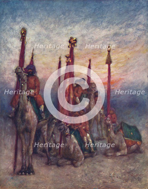 'Bombay Chiefs' Camp', 1903. Artist: Mortimer L Menpes.