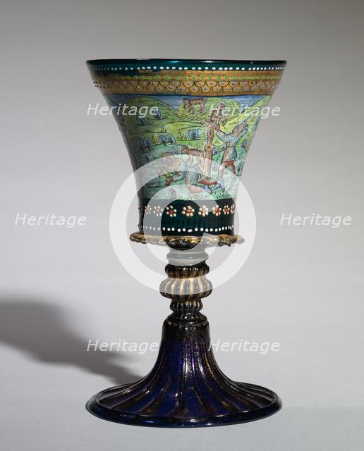 The Peddler Goblet, 1800s. Creator: Unknown.