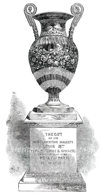 Vase presented by Louis XVIII. to the late Marquis of Londonderry, 1850. Creator: Unknown.