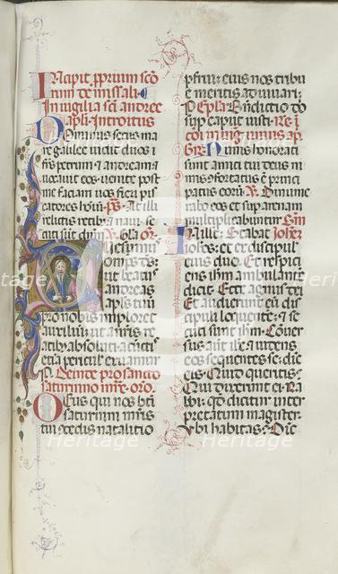 Missale: Fol. 259: Saint Andrew, 1469. Creator: Bartolommeo Caporali (Italian, c. 1420-1503).