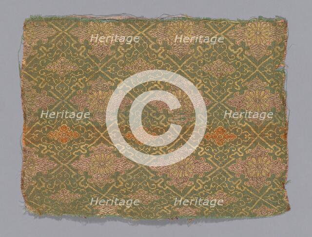 Fragment, Japan, Edo period (1615-1868), 1675/1725. Creator: Unknown.