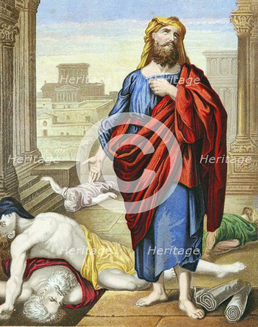 Jeremiah, Old Testament prophet, c1860. Creator: Unknown.