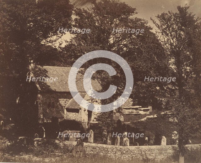 Bonchurch, 1850s. Creator: Benjamin Brecknell Turner.