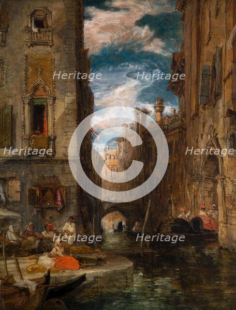 A Recollection of Venice, 1853. Creator: James Holland.