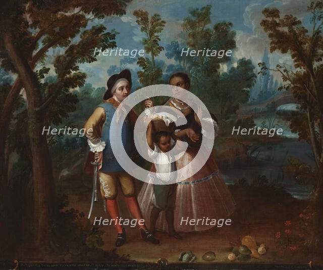 X. From Spaniard and Return Backwards, Hold Yourself Suspended in Mid Air..., c1760. Creator: Juan Patricio Morlete Ruiz.