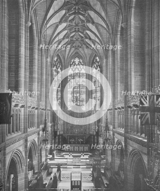 The Lady Chapel, Liverpool Cathedral, 1926. Artist: Unknown.