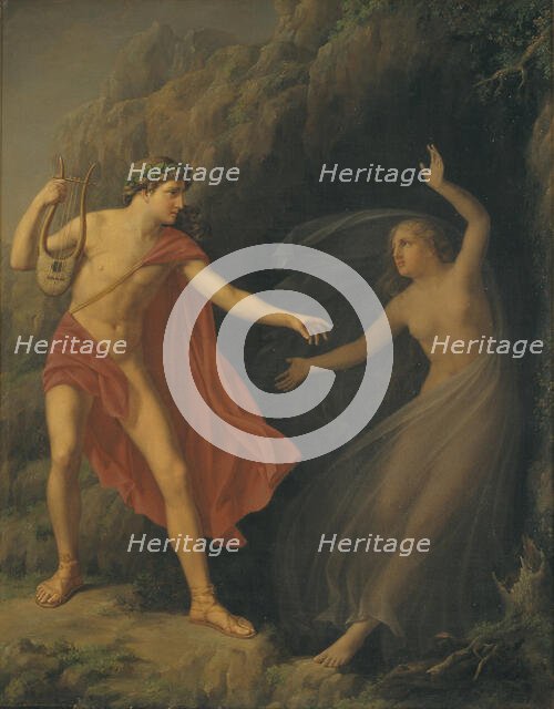 Orpheus and Eurydice, 1826. Creator: Carl Andreas August Goos.
